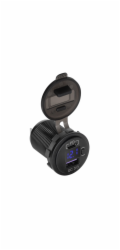 Nabíječka USB PEIYING PY-CHR0006 s QC a měřičem napětí