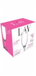 Sklenice na šampaňské LAV SIMPLE LV-MIS535F, 190 ml, 6 ks.