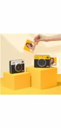 Instantní fotoaparát a tiskárna Kodak Mini Shot 3 Square Retro žlutý