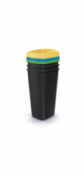 Prosperplast KOŠ ODPADKOVÉ KOŠE 3X25 L COMPACTA Q SORTIBOX BARVA