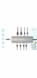 i-tec USB-C Metal Nano 2x HDMI Docking Station, PD 100W + Charger 100W (bundle)