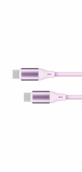 Kabel KRUGER & MATZ KM1269-1P Basic USB-C/USB-C 1m Pink