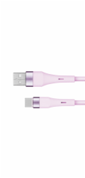 Kabel KRUGER & MATZ KM1268-1P Basic USB/USB-C 1m Pink