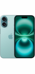 Apple iPhone 16 15,5 cm (6.1") Dual SIM iOS 18 5G USB typu C 128 GB Modrozelená