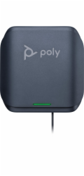 HP Poly Rove R8 - Opakovač DECT pro bezdrátový telefon - černá - certifikováno pro Zoom