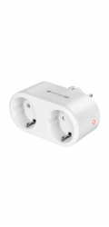 Smart dvojzásuvka KRUGER & MATZ Connect P5 White WiFi Tuya