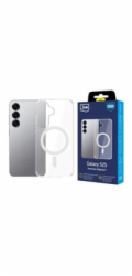 3MK Pouzdro EverClear MagCase pro Samsung Galaxy S25
