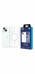 3MK Pouzdro EverClear MagCase pro Apple iPhone 15