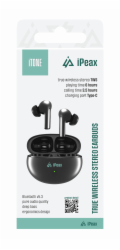 Sluchátka Bluetooth iPEAX iTONE Black