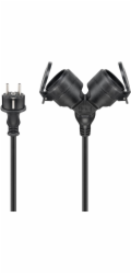 Prodlužovací kabel 2 zásuvky 25m GOOBAY 65436