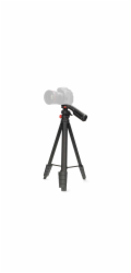 Nedis TPOD2600BK - Stativ | max. 3 kg | 41.5 - 160cm | 5 Segmentů | Náklon & Natočení | ABS / Hliník | Černá