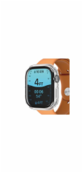 PanzerGlass - Ochranný obal pro chytré hodinky - vodotesný, celokovový, 42 mm - sklo, plast - pruhledná
