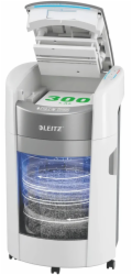 Skartovačka Leitz 80420000 IQ Optimax AutoFeed 300, P4, 300 listů, koš o objemu 25 l