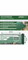 Stínicí tkanina HOBBY.NET 1,5x50 m, HDPE, UV, 80 g/m2, 85% zelená