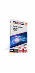 Bitdefender Family pack - 15 zařízení na 3 roky - elektronická licence do emailu