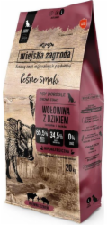 WIEJSKA ZAGRODA Hovězí s divočákem L – suché krmivo pro psy – 20kg