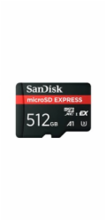 SanDisk micro SDXC karta 512GB Express (880/650 MB/s,  A1,  UHS-I,  U3)
