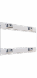 Steelcase Roam Collection - Držák - pro interaktivní tabule - artic white, Microsoft gray - velikost obrazovky: 85" - montáž na stěnu - pro Microsoft Surface Hub 2S 85", Hub 3 for Business