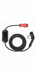 Platinet přenosná EV nabíječka PPC7M22 22kW (32A), CEE 5-pin / Type 2, délka 7m, Home Line, s adapté