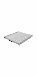 LANBERG POSUVNÁ POLICE PRO 19" RACKOVÉ SKŘÍNĚ 500MM ŠEDÁ (1U/445X500MM, NOSNOST DO 35KG, 4PO