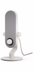 Krux mikrofon Pin / stolní mikrofon / 3,5mm jack / USB-C / bílý