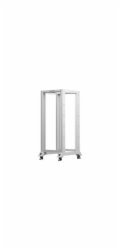 Lanberg Otevřený rack 19 palců 27U 600x800 šedý