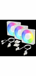 ARCTIC BioniX P12 A-RGB (White) - 3 Pack