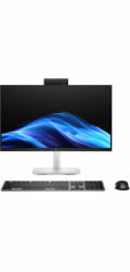 HP EliteStudio 8 All-in-One G1i 23,8" stolní počítač AI PC, Intel Core Ultra 7, 1920 × 1080 px, 16 GB DDR5-SDRAM, Windows 11 Pro, Wi-Fi 7 (802.11be), stříbrný