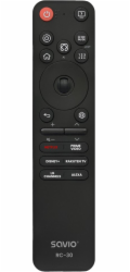 Savio RC-30 dálkové ovládání IR/Bluetooth Tlačítka