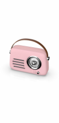 SAVIO RS-03 Přenosné rádio, růžové