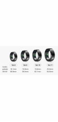 Chytrý prsten ALIGATOR Smart Ring, vel.8, stříbrný