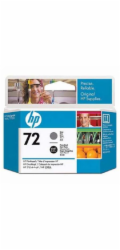 HP C9380A - originální HP 72 Black photografic + Grey DJ Printhead, C9380A