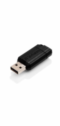 VERBATIM Flash disk Store  n  Go PinStripe/ 8GB/ USB 2.0/ černá 49062