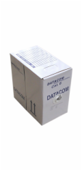 DATACOM kabel drát C6 UTP PVC 305m box šedý