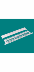 DATACOM Patch panel 19" STP 24 port CAT6 LSA 0,5U