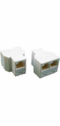 DATACOM Dvojspojka 3x RJ45 8p8c Cat5E (3 x Female)