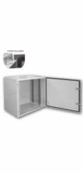 Datacom OUTDOOR rozvaděč 19" -64-12U-7035 IP65 šedý