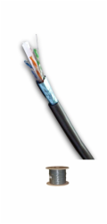 DATACOM FTP drát CAT6 PVC 500m cívka šedý