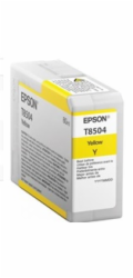 Epson C13T850400 - originální EPSON ink bar ULTRACHROME HD "Kosatka" - Yellow - T850400 (80 ml)
