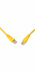 SOLARIX patch kabel CAT6 UTP PVC 10m žlutý snag proof