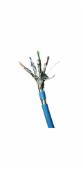 Datacom 1215 F/FTP drát CAT6A LSOH, Eca, 500m, modrý DATACOM F/FTP drát CAT6A Eca LSOH 500m cívka modrý