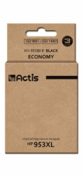 Actis Inkoust KH-953BKR (náhrada za HP 953XL L0S70AE; standardní; 50 ml; černý) - nový čip