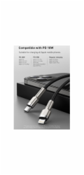 Baseus Datový kabel Cafule USB-C/Lightning PD 20W 2m bílý