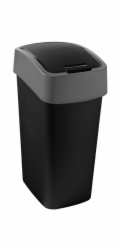 Curver CURVER ODPADKOVÝ KOŠ FLIP BIN 50L ČERNÁ CRV229411