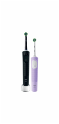 Oral-B Vitality Pro D103 Duo zubní kartáček 2 ks. černá/fialová