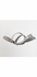 DATACOM Patch cord UTP CAT6 0,25m šedý FLAT plochý