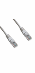 Datacom 15897 patch, UTP, CAT6, 0,25m, bílý DATACOM Patch cord UTP CAT6 0,25m bílý