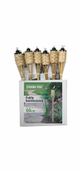 Pochodeň Strend Pro, 0600 mm, bambusová, proplétaná