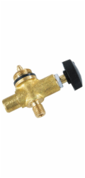Plynový ventil Meva 2157, LPG, jednocestný regulátor, závit M9x0.75 mm