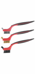 Sada kartáčů Strend Pro BS618, 3 kusy, nylon/ocel/mosaz